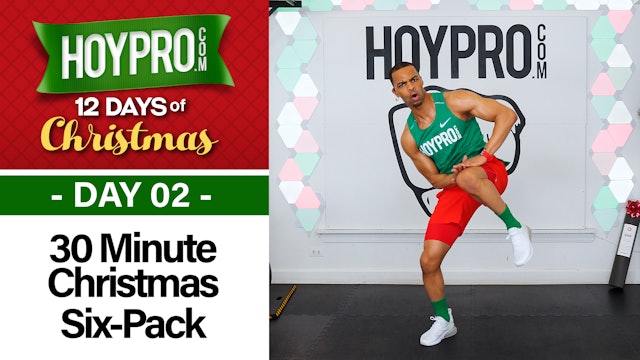 30 Minute All I Want for Christmas Is Six-Pack Abs - 12 Days of Christmas #02