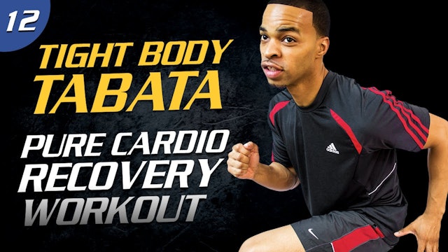 40 Minute Pure Cardio Recovery Workout - Tabata 40 #12