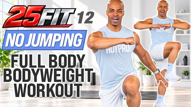 25 Minute Full Body Calisthenics HIIT...