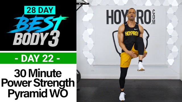30 Minute Power Pyramid & Strength Sets + Abs - Best Body 3 #22