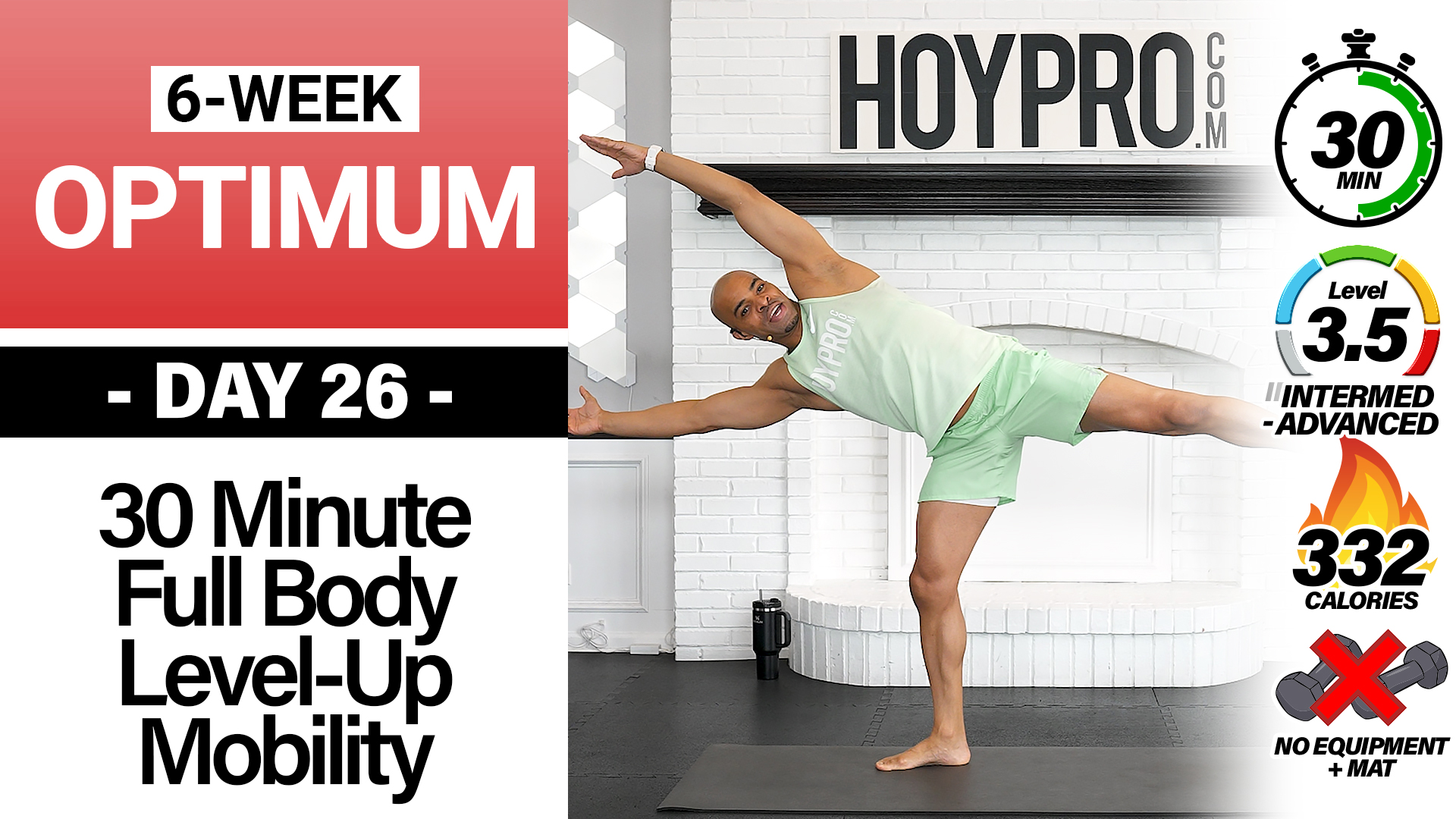 30 Minute Full Body Level-Up Mobility Workout - OPTIMUM 26