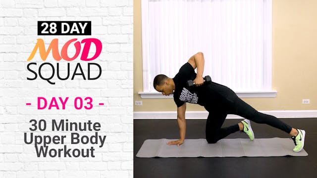 30 Minute Upper Body Workout - Mod Sq...