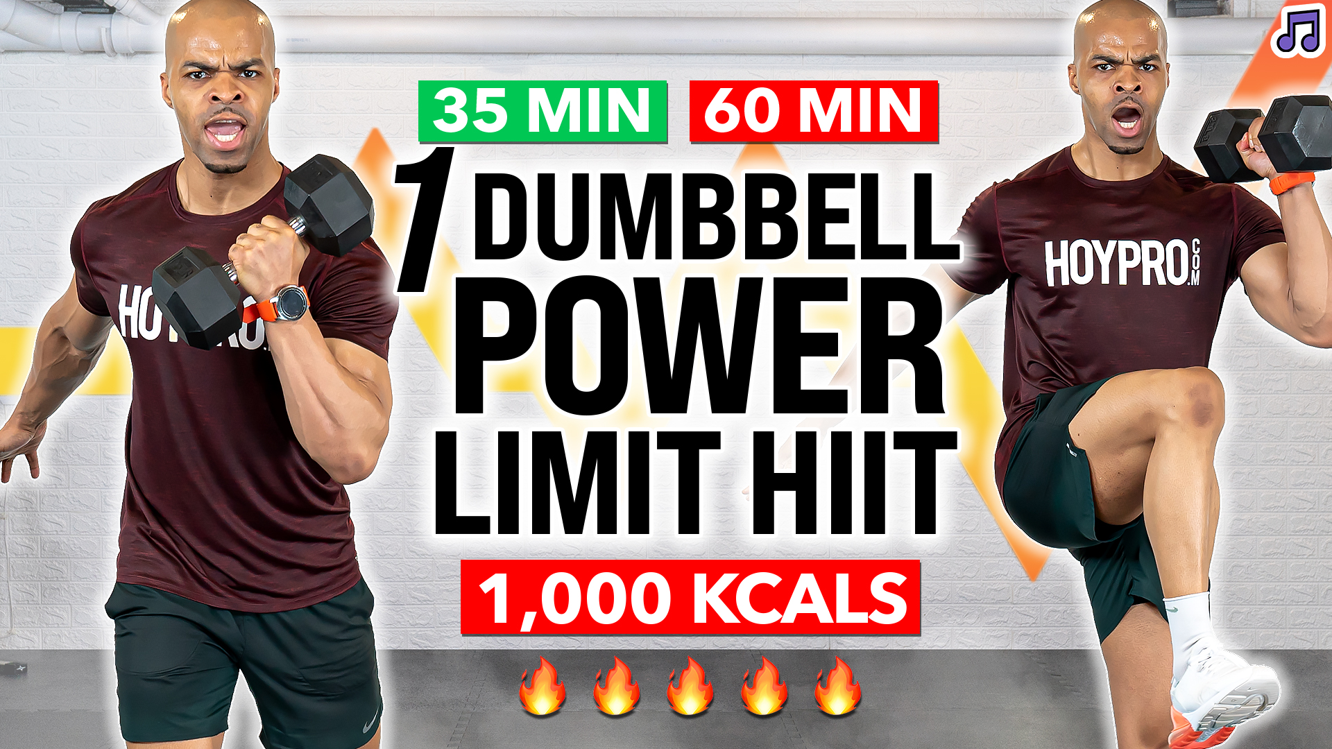 35 & 60 Minute One Dumbbell Power LIMIT Strength & Conditioning