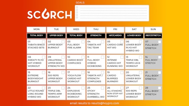 28 Day Scorch Workout Calendar.pdf