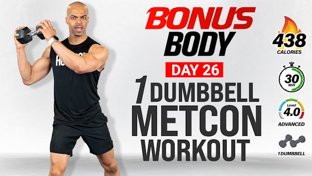 30 Minute One Dumbbell Full Body Powe...