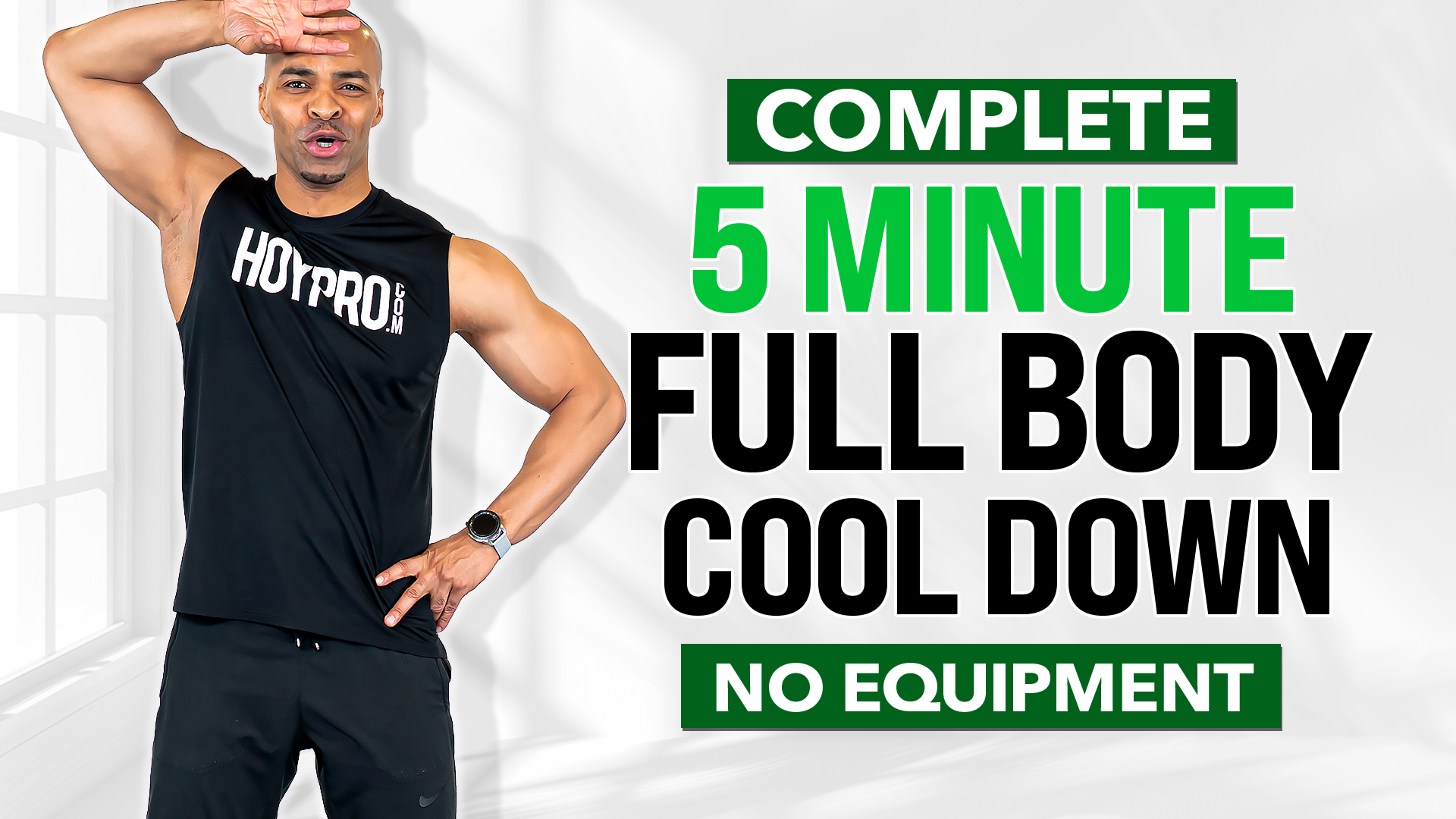 5 Minute Full Body Cool Down Stretch #001