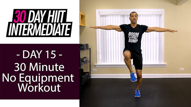 30 Minute No Equipment Home Workout -...