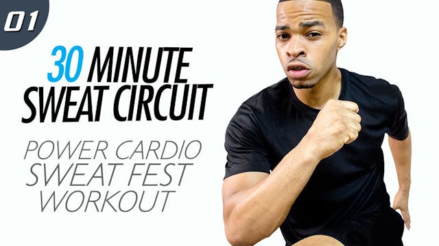 30 Minute Power Cardio Sweat Fest Wor...