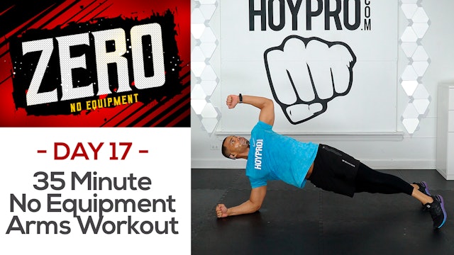 35 Minute No Equipment Upper Body Workout - ZERO #17