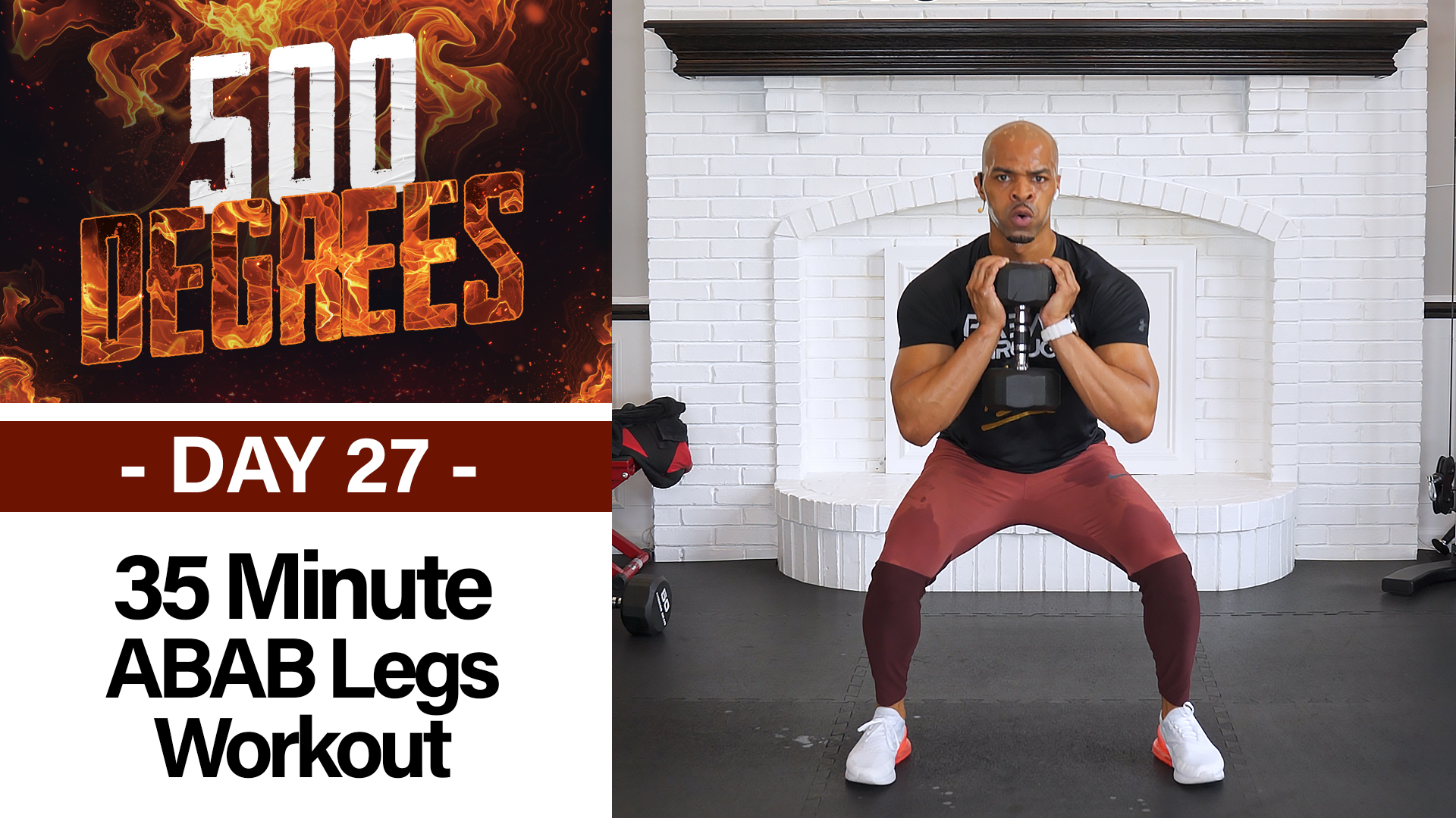 35 Minute ABAB Lower Body Burnout Workout - 500 Degrees #27