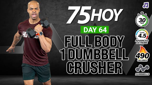 30 Minute One Dumbbell Power Strength...
