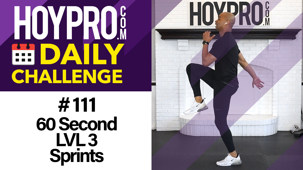 60 Second LVL 3 Sprints - Daily Challenge #111