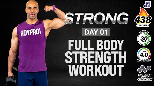 30 Minute Full Body Dumbbell Strength...