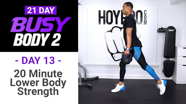 20 Minute Lower Body Strength Workout...
