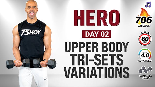 60 Minute Complete Upper Body Tri-Set...
