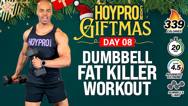 20 Minute Full Body Dumbbell Fat Kill...