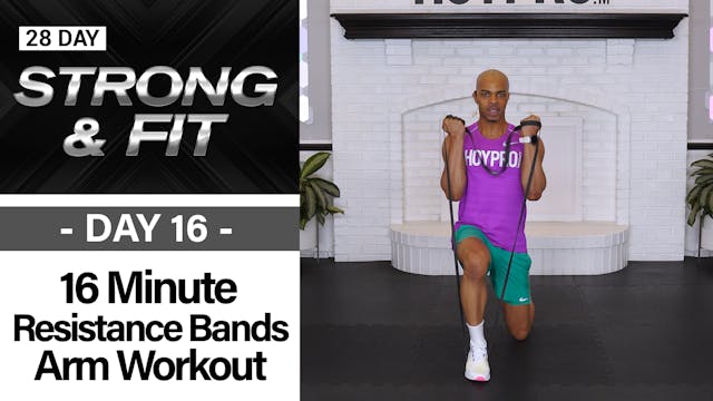 16 Minute Resistance Bands Upper Body...