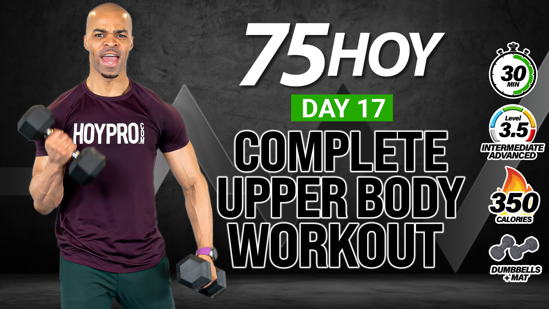 30 Minute Complete ABAB Upper Body Workout - 75HOY #17