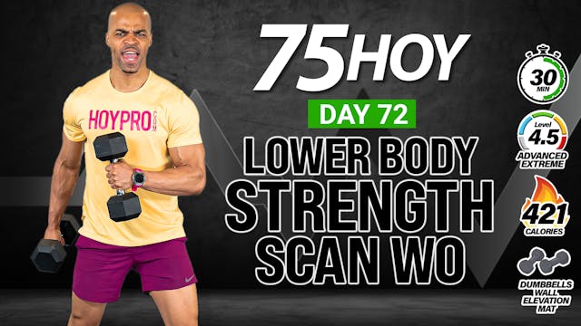 30 Minute Lower Body Strength Scan Wo...