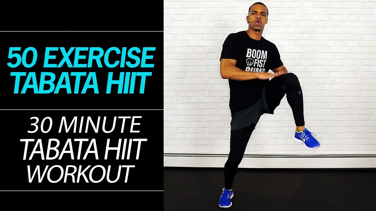 30 Minute Rapid Fat Burning Tabata HIIT Workout