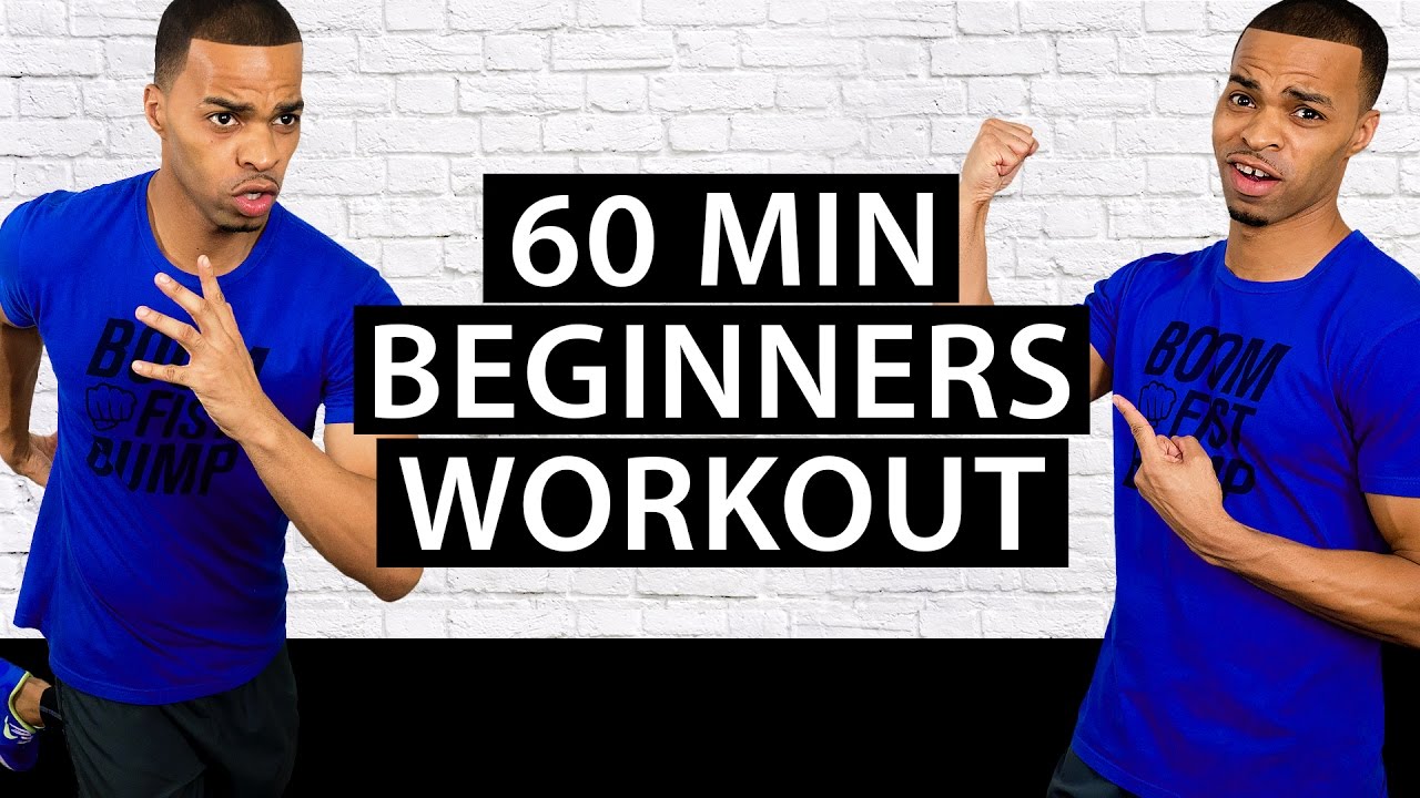 60 Minute Beginners Fat Burning Cardio HIIT