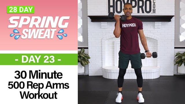 30 Minute Spring Sweat #23