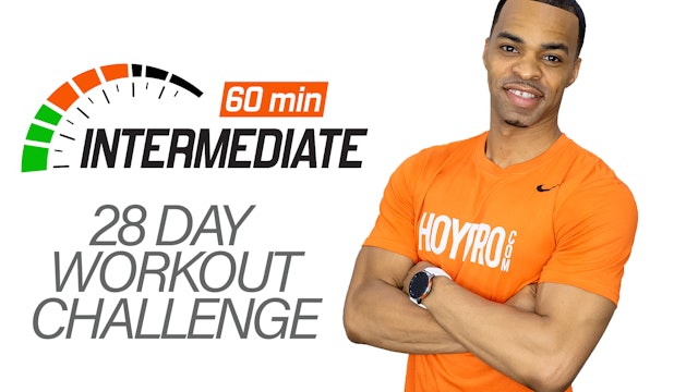28 Day 60 Minute Intermediate Challenge