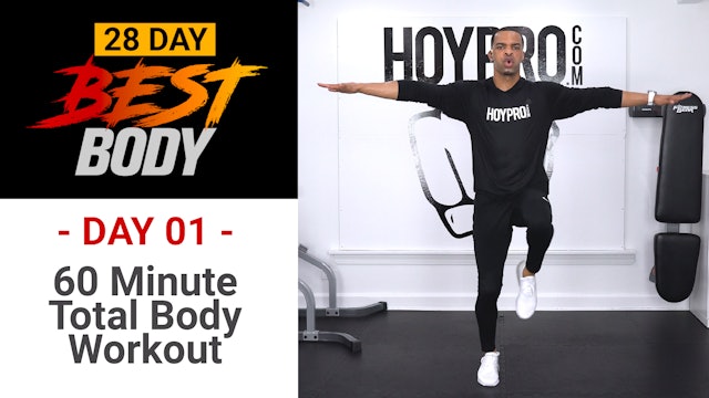 60 Minute Total Body Initiation Workout + Abs - Best Body #01