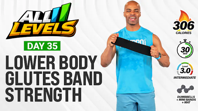 30 Minute Lower Body Glutes Focus + M...