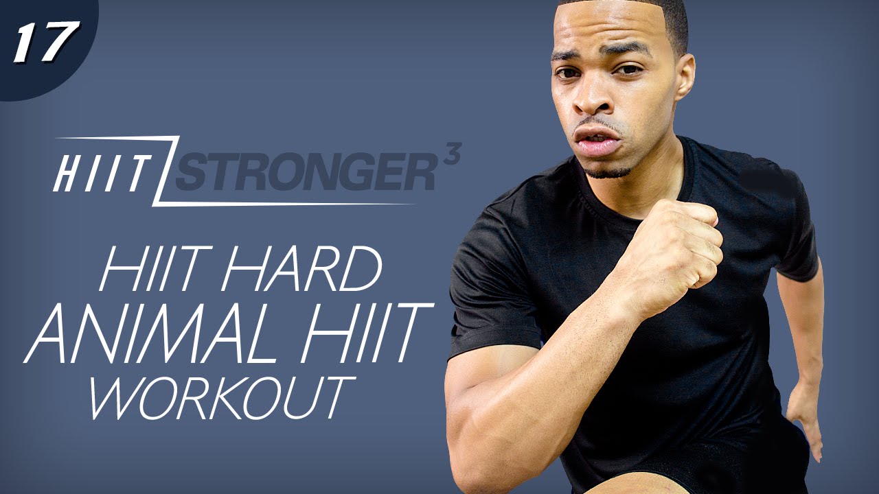 17 - 45 Minute HIIT Animal Themed Workout