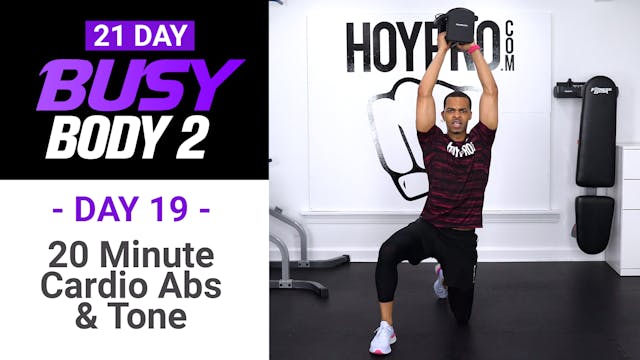 20 Minute Cardio Abs & Tone Workout -...