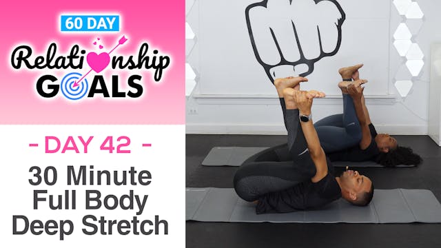 30 Minute SELF-LOVE Deep Stretch Yoga Workout - Relationship Goals #42