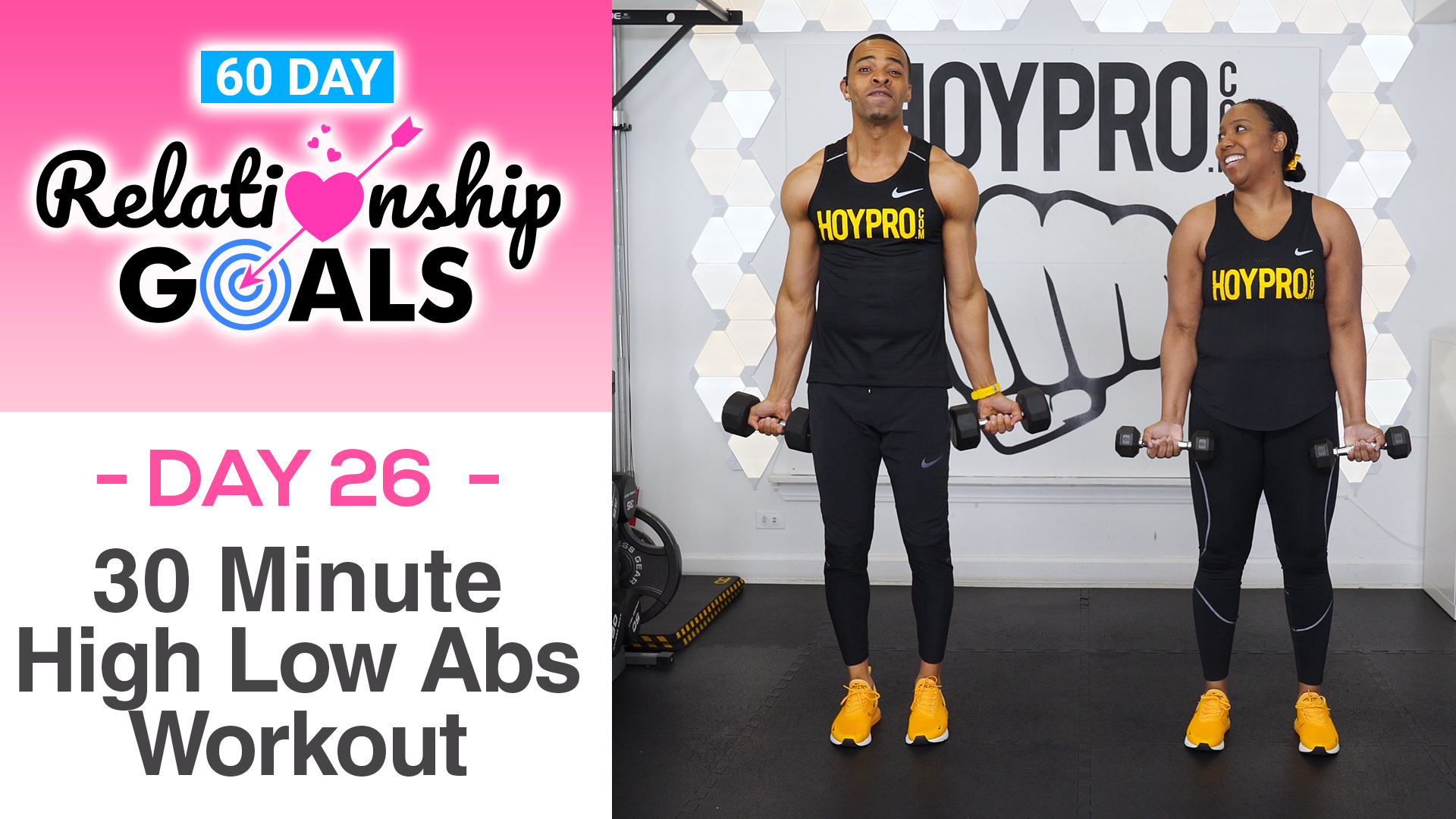 30 Minute PERSERVERANCE High Low Abs Workout - Relationship Goals #26