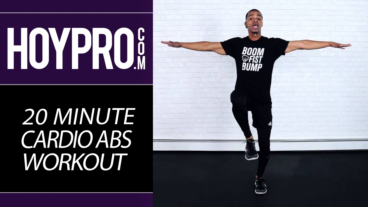 20 Minute RIPPED Six-Pack Cardio Standing Abs HIIT Workout