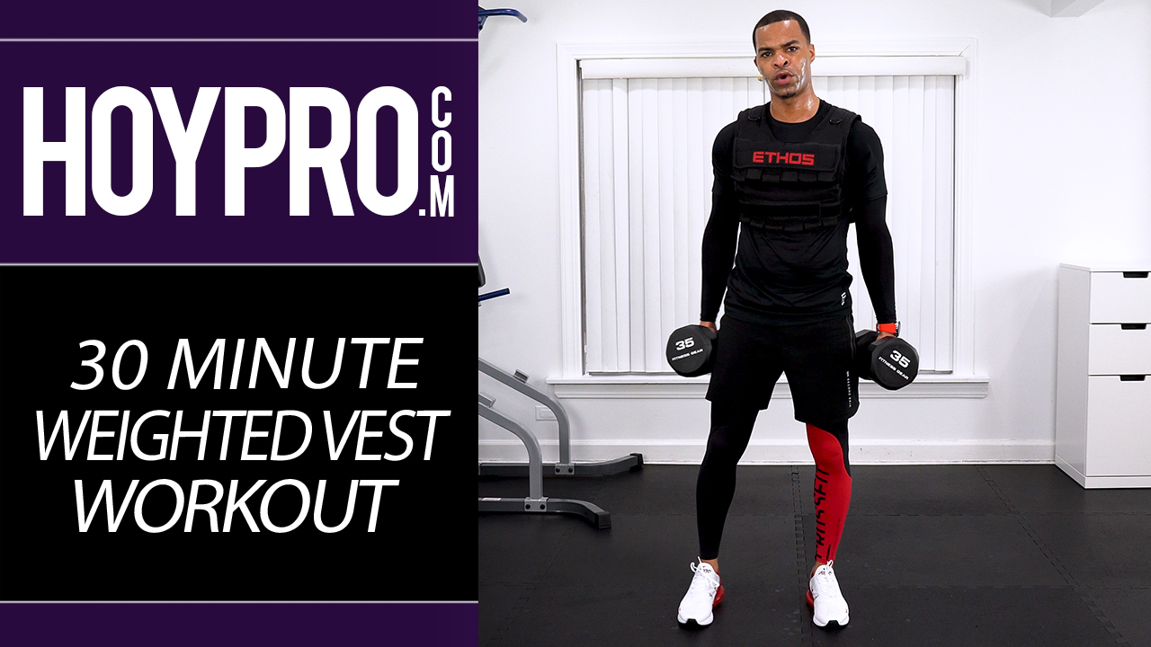30 Minute Weighted Vest Strength & Conditioning Workout