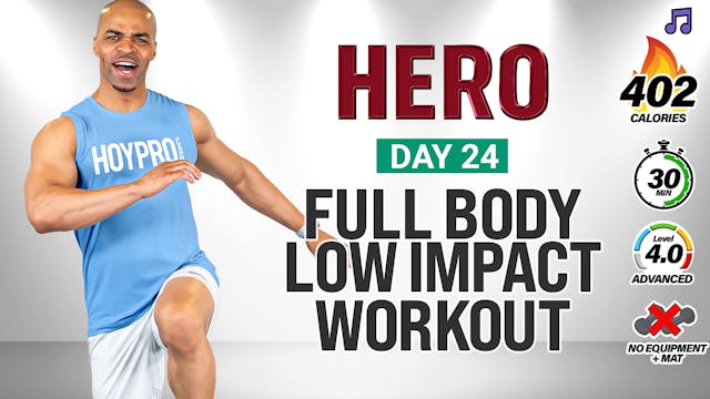 30 Minute Fat Burning No Jumping Work...