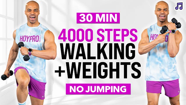 30 Minute 4000 Steps Walking Workout ...