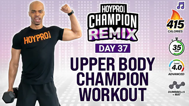 35 Minute Championship Upper Body Wor...