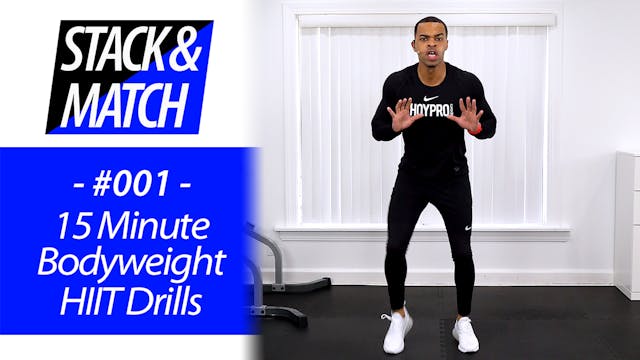 15 Minute Bodyweight HIIT Drills - St...