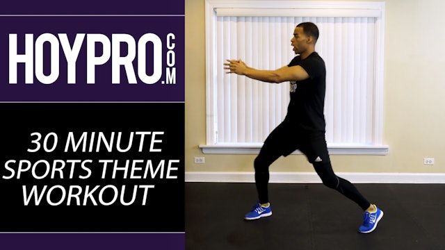 30 Minute Full Body Sports Themed HIIT Workout