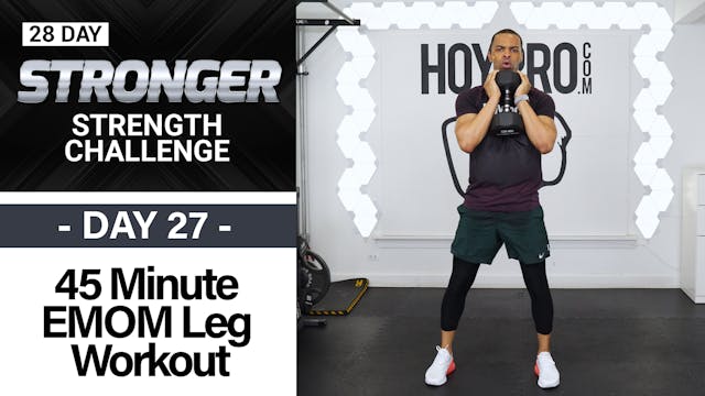 30 Minute Lower Body EMOM Strength Wo...