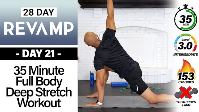 35 Minute Full Body Deep Stretch Yoga...