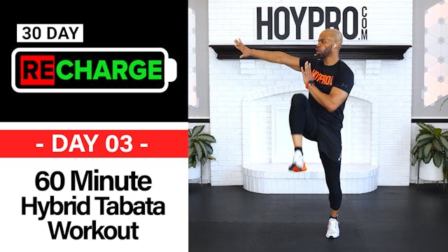 60 Minute Intermediate Hybrid Tabata ...