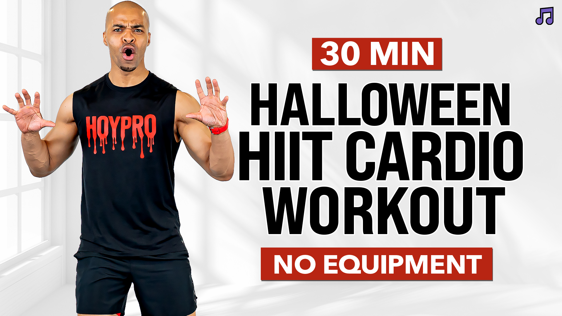 30 Minute Killer Halloween HIIT Cardio Workout (No Equipment)