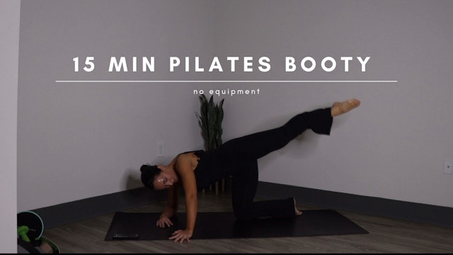 15 Minute Pilates Booty
