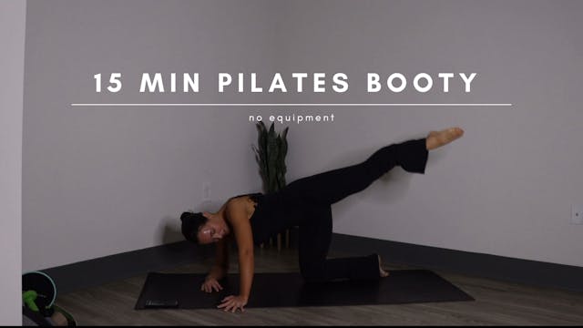 15 Minute Pilates Booty