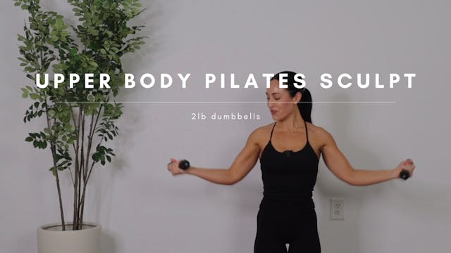 Upper Body Pilates Sculpt