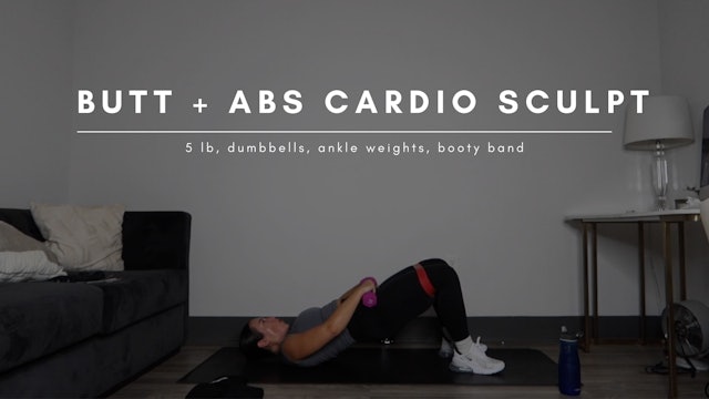Butt and Abs Cardio Sculpt
