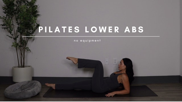 17 Minute Pilates Lower Abs