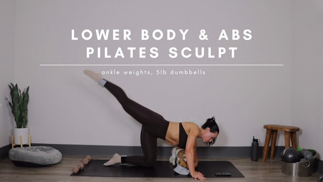 Lower Body & Abs Pilates Sculpt